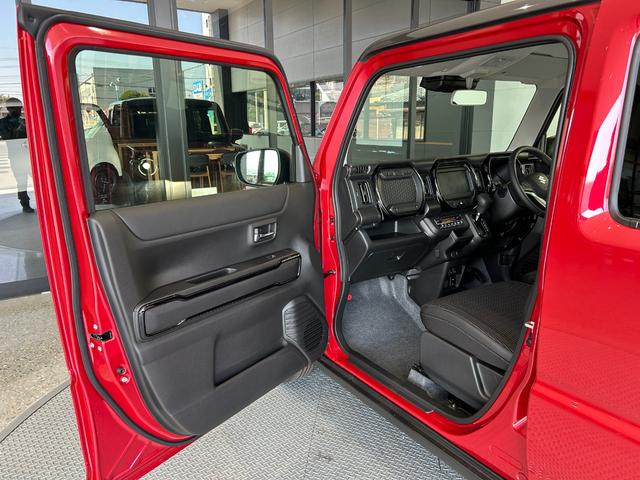 ハスラー ハイブリッドＸ　届出済未使用　メーカー保証付　　　スマートキー　被害軽減ブレーキ　ＬＥＤヘッドライト　ＬＥＤフォグランプ　１５インチアルミホイル　６スピーカー　リモート格納ミラー　シートヒーター（50枚目）