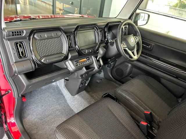 ハスラー ハイブリッドＸ　届出済未使用　メーカー保証付　　　スマートキー　被害軽減ブレーキ　ＬＥＤヘッドライト　ＬＥＤフォグランプ　１５インチアルミホイル　６スピーカー　リモート格納ミラー　シートヒーター（52枚目）