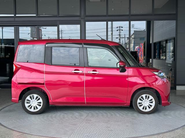 トール Ｇターボ　ＳＡＩＩＩ　車検整備２年付　ＧＯＯ鑑定車　ＧＯＯ保証１年付　スマートキー　被害軽減ブレーキ　カーナビ　バックカメラ　ＥＴＣ　両側パワースライドドア　オートライト（5枚目）