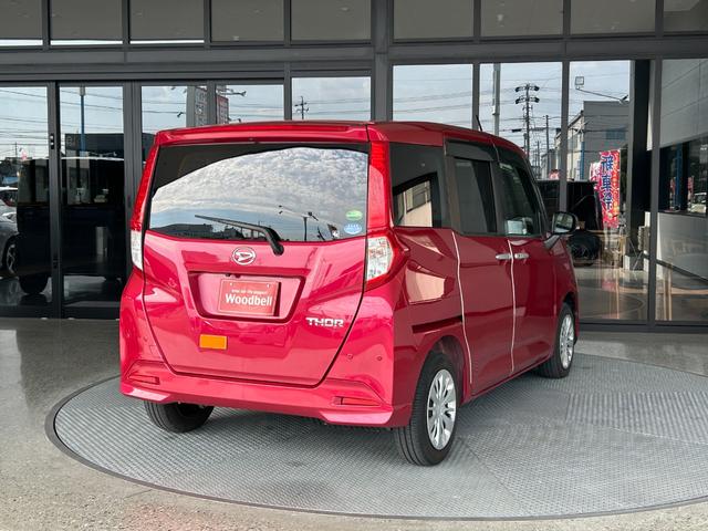 トール Ｇターボ　ＳＡＩＩＩ　車検整備２年付　ＧＯＯ鑑定車　ＧＯＯ保証１年付　スマートキー　被害軽減ブレーキ　カーナビ　バックカメラ　ＥＴＣ　両側パワースライドドア　オートライト（6枚目）