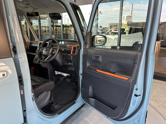 タント ファンクロス　届出済未使用車　メーカー保証付　パノラマモニター　被害軽減ブレーキ　両側パワースライドドア　ＬＥＤヘッドライト　ＬＥＤフォグランプ　３６０°スーパーＵＶ＆ＩＲカットガラス　シートヒーター（23枚目）