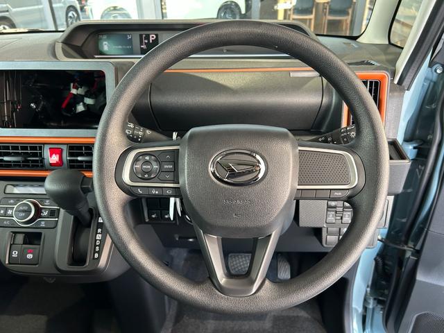 タント ファンクロス　届出済未使用車　メーカー保証付　パノラマモニター　被害軽減ブレーキ　両側パワースライドドア　ＬＥＤヘッドライト　ＬＥＤフォグランプ　３６０°スーパーＵＶ＆ＩＲカットガラス　シートヒーター（27枚目）