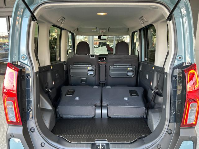 タント ファンクロス　届出済未使用車　メーカー保証付　パノラマモニター　被害軽減ブレーキ　両側パワースライドドア　ＬＥＤヘッドライト　ＬＥＤフォグランプ　３６０°スーパーＵＶ＆ＩＲカットガラス　シートヒーター（55枚目）