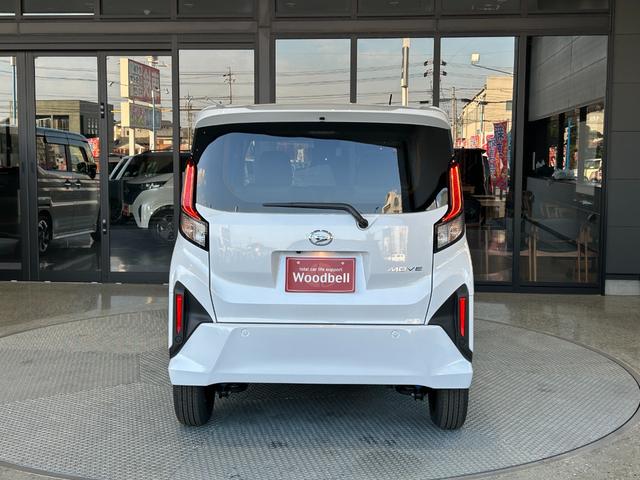 ムーヴ Ｘ　届出済未使用車　メーカー保証付　パノラマモニター　助手席側パワースライドドア　ＬＥＤヘッドライト　オートライト　被害軽減ブレーキ　スマートキー　プッシュスタート（7枚目）