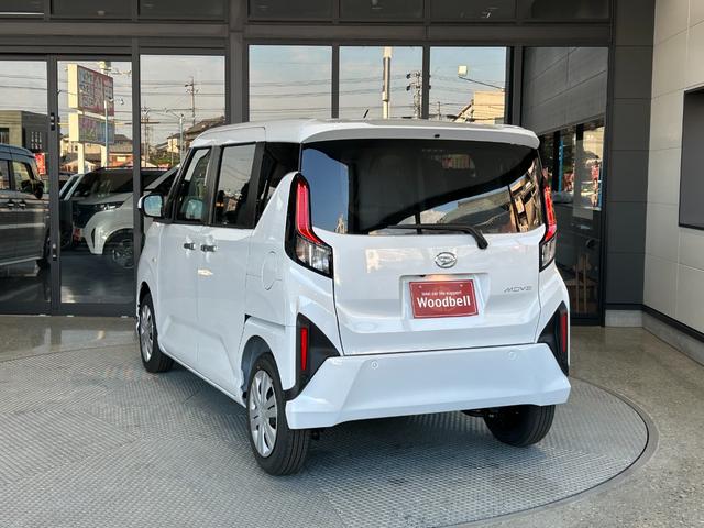 ムーヴ Ｘ　届出済未使用車　メーカー保証付　パノラマモニター　助手席側パワースライドドア　ＬＥＤヘッドライト　オートライト　被害軽減ブレーキ　スマートキー　プッシュスタート（8枚目）