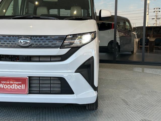 ムーヴ Ｘ　届出済未使用車　メーカー保証付　パノラマモニター　助手席側パワースライドドア　ＬＥＤヘッドライト　オートライト　被害軽減ブレーキ　スマートキー　プッシュスタート（10枚目）