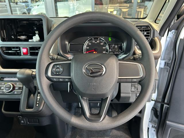 ムーヴ Ｘ　届出済未使用車　メーカー保証付　パノラマモニター　助手席側パワースライドドア　ＬＥＤヘッドライト　オートライト　被害軽減ブレーキ　スマートキー　プッシュスタート（27枚目）