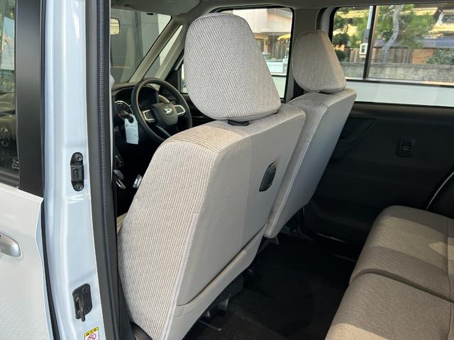 ムーヴ Ｘ　届出済未使用車　メーカー保証付　パノラマモニター　助手席側パワースライドドア　ＬＥＤヘッドライト　オートライト　被害軽減ブレーキ　スマートキー　プッシュスタート（44枚目）