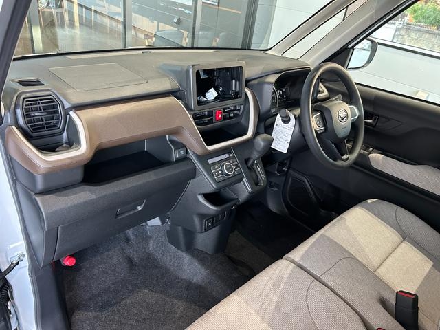 ムーヴ Ｘ　届出済未使用車　メーカー保証付　パノラマモニター　助手席側パワースライドドア　ＬＥＤヘッドライト　オートライト　被害軽減ブレーキ　スマートキー　プッシュスタート（47枚目）