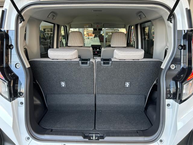 ムーヴ Ｘ　届出済未使用車　メーカー保証付　パノラマモニター　助手席側パワースライドドア　ＬＥＤヘッドライト　オートライト　被害軽減ブレーキ　スマートキー　プッシュスタート（52枚目）