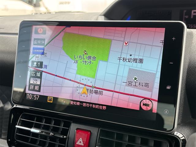 タント カスタムＲＳスタイルセレクション　フルセグＴＶナビ　クルーズコントロール　両側パワースライドドア　ハーフレザーシート　全方位カメラ　クリアランスセンサー　ウォークスルー　クリアランスセンサー　ＬＥＤヘッド（35枚目）