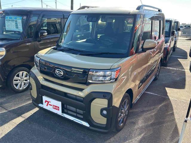 タント ファンクロス ドライブレコーダー ETC バックカメラ 両側電動スライドドア ナビ TV クリアランスソナー 衝突被害軽減システム オートライト LEDヘッドランプ スマートキー 電動格納ミラー シートヒーター(2枚目)