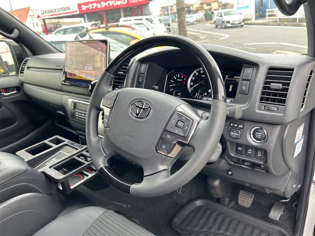 ハイエースバン スーパーＧＬ　ダークプライムＳ　アルパインフルセグナビ　全方位カメラ　プッシュスタート　ＥＴＣ　両側パワースライドドア　Ｂｌｕｅｔｏｏｔｈ接続　クリアランスセンサー（57枚目）