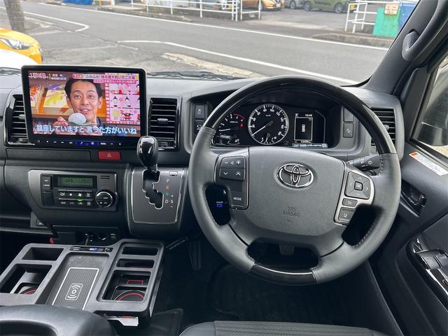 ハイエースバン スーパーＧＬ　ダークプライムＳ　アルパインフルセグナビ　全方位カメラ　プッシュスタート　ＥＴＣ　両側パワースライドドア　Ｂｌｕｅｔｏｏｔｈ接続　クリアランスセンサー（70枚目）