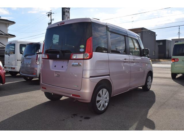 スペーシア Ｘ　ベンチシートフルフラット　イモビライザー　助手席エアバッグ　ＰＷ　運転席エアバック　ベンチＳ　ＡＵＴＯエアコン　衝突安全ボディ　パワーステアリング　ＡＢＳ　アイドリンクストップ　キーレスエントリ－（4枚目）