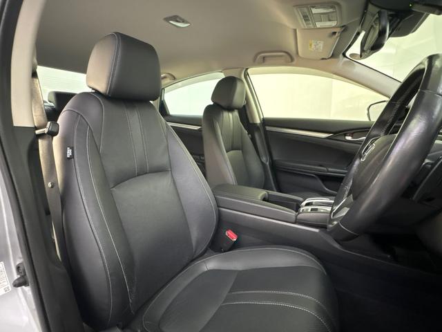 シビック セダン ホンダセンシング搭載車 純正メモリーナビ バックモニター LEDヘッドライト 渋滞追従機能装備 レザーインテリア 電動シート アダプティブクルーズコントロール(20枚目)