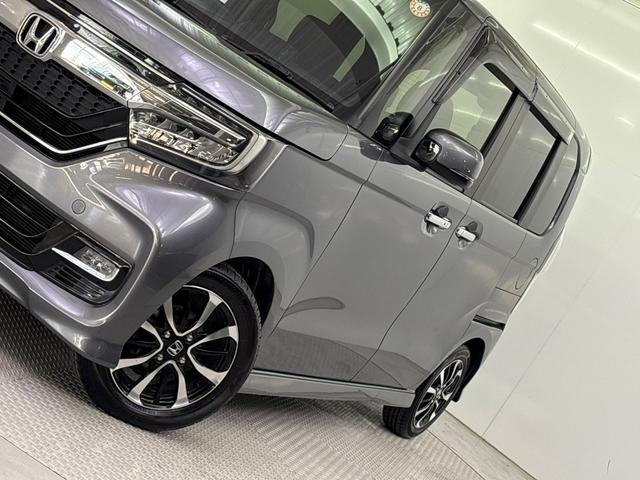 Ｎ－ＢＯＸカスタム Ｇ・Ｌホンダセンシング　ホンダセンシング搭載車　純正メモリーナビ　地デジチューナー　ミュージックラック　左側電動スライドドア　フロント左右シートヒーター　ＥＴＣ　サイドカーテンエアバッグ　純正ＡＷ　ＵＳＢ充電接続ジャック（3枚目）