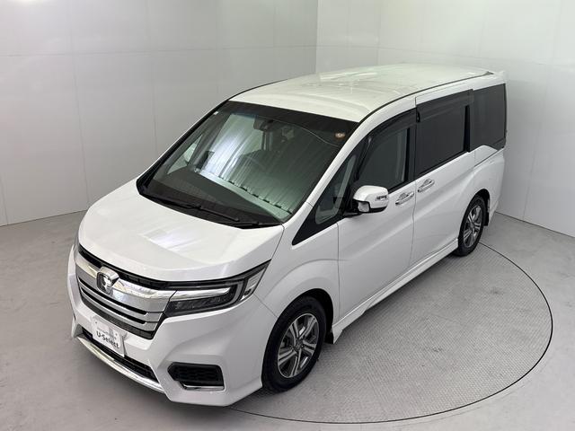 ステップワゴンスパーダ e:HEVスパーダGホンダセンシング 前後純正ドライブレコーダー 純正メモリーナビ 地デジチューナー ミュージックラック Bluetooth対応 バックモニター ETC2.0 純正アルミホイール(4枚目)