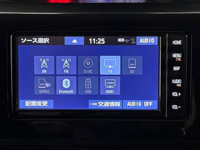 ルーミー G 4WD 衝突被害軽減システム 純正メモリーナビ 地デジチューナー ミュージックラック Bluetooth対応 フリップダウンモニター ドライブレコーダー 左右電動スライドドア ETC!!純正AW(19枚目)
