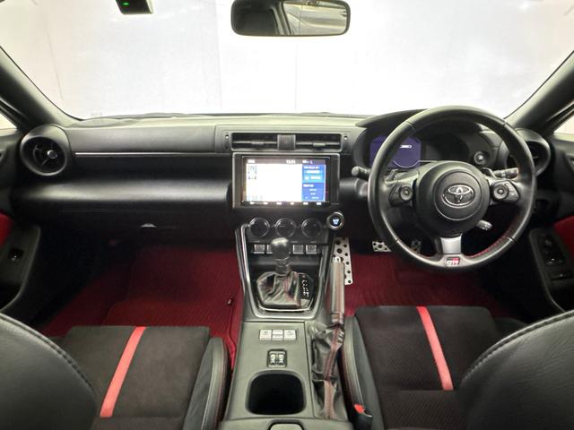 GR86 RZ 純正メモリーナビ 地デジチューナー Bluetooth対応 左右シートヒーター ドライブレコーダー ETC 純正アルミホイール パドルシフト付き(13枚目)