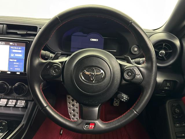 GR86 RZ 純正メモリーナビ 地デジチューナー Bluetooth対応 左右シートヒーター ドライブレコーダー ETC 純正アルミホイール パドルシフト付き(14枚目)