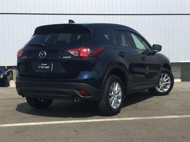 ＣＸ－５ ＸＤ　Ｌパッケージ　２．２　ＸＤ　Ｌパッケージ　ディーゼルターボ　４ＷＤ　頸部衝撃緩和ヘッドレスト　パワーシート　アルミホイール　衝突被害軽減システム　ナビ　テレビ　革シート　オートクルーズコントロール（5枚目）