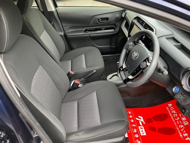 アクア Sスタイルブラック LEDヘッドランプ・フォグランプ・純正フルセグナビ・純正ドライブレコーダー・Bカメラ・ウィンカーミラー・トヨタセーフティセンス(12枚目)