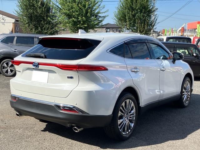 ハリアーハイブリッド Ｚ　レザーパッケージ　１２．３インチナビ・ＪＢＬ・ブラインドスポットモニター・デジタルインナーミラー・３６０°ドラレコ・Ｐゲート・ＥＴＣ・スモークフィルム・新品スタッドレス・ＴＶキャンセラー（5枚目）