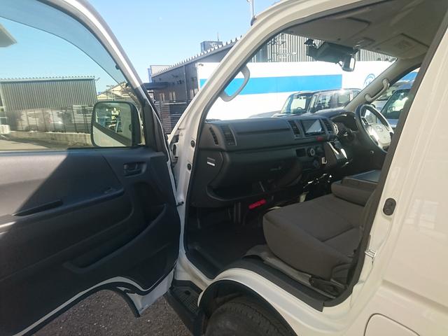 ハイエースバン 保冷バン2.0ロング TSS メモリーナビ Bカメラ ETC(13枚目)