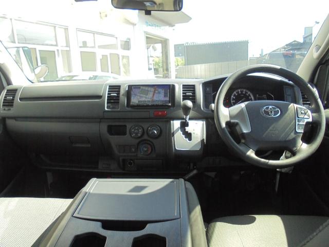 ハイエースバン ロングＤＸ　ＤＸロング　ハイルーフ　ＴＳＳ　メモリーナビ　ワンセグ　Ｂカメラ　ＥＴＣ（27枚目）