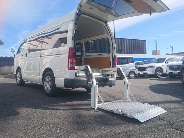 ハイエースバン ロングＤＸ　リフト付バン２．０ロングハイルーフ　ＳＤナビ　ワンセグ　Ｂカメラ　ＥＴＣ　リフト３００Ｋｇ（29枚目）