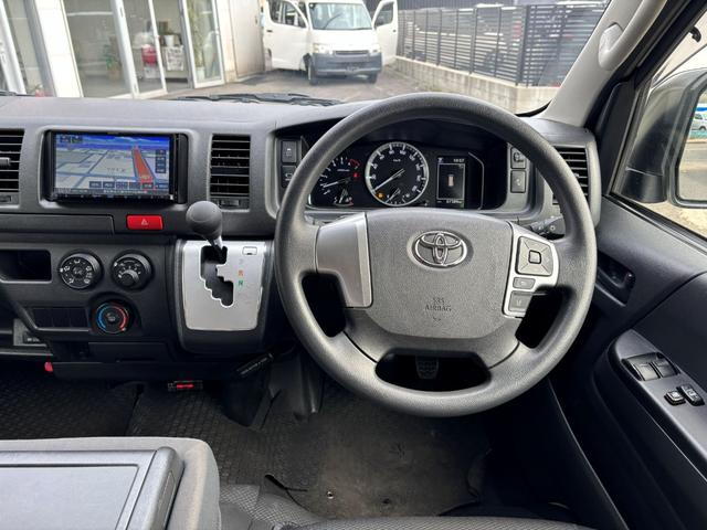 ハイエースバン 　リフト付バン２．０ロング　ＴＳＳ　パノラミックモニター　デジタルミラー　メモリーナビ　ＥＴＣ（34枚目）