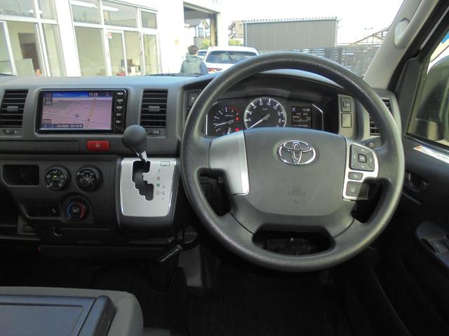 ハイエースバン ロングDX 4WD TSS SDナビ ワンセグ ETC ドラレコ(32枚目)
