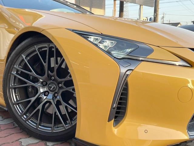 ＬＣ ＬＣ５００　Ｌパッケージ　ＴＲＤエアロダイナミクスＰＫＧ　ＴＲＤ２１インチ鍛造アルミホイール　ＲＳ☆Ｒ製車高調　ガラスパノラマルーフ　ＢＳＭ　セーフティシステム＋　オーカー革　ベンチレーション　フルＬＥＤヘッド　純正ＳＤナビ（13枚目）