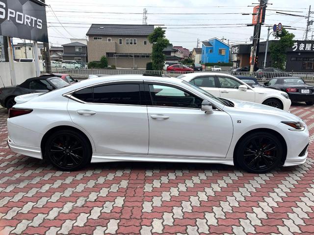 ＥＳ ＥＳ３００ｈ　Ｆスポーツ　後期　ＴＲＤエアロ（Ｆ／Ｓ／Ｒ）　ＴＲＤマフラー　パノラミックビューモニター　ハンズフリーパワートランクリッド　オレンジキャリパー　フレアレッド革　シートベンチレーション　禁煙車　３眼ＬＥＤヘッド（24枚目）