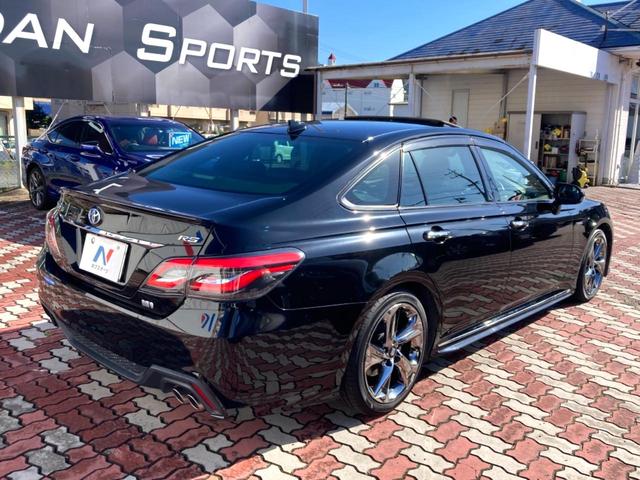 クラウンハイブリッド RSアドバンス ムーンルーフ 黒革 シートベンチレーション BSM RCTAB カラーHUD シートメモリ メーカーナビ バックカメラ AC100V セーフティセンス 3眼LEDヘッド 革巻きステアリング ETC(17枚目)