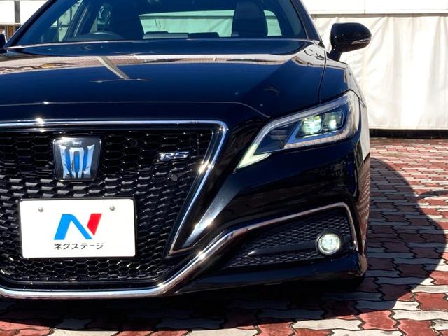 クラウンハイブリッド RSアドバンス ムーンルーフ 黒革 シートベンチレーション BSM RCTAB カラーHUD シートメモリ メーカーナビ バックカメラ AC100V セーフティセンス 3眼LEDヘッド 革巻きステアリング ETC(24枚目)