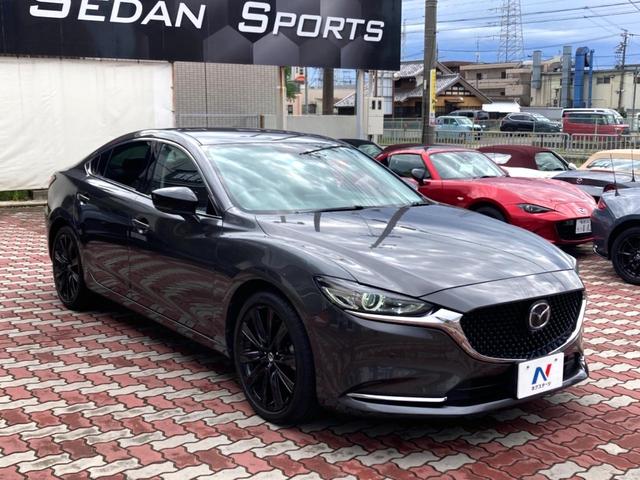 ＭＡＺＤＡ６セダン ２５Ｔ　ブラックトーンエディション　特別仕様　ガソリンターボ　ＢＯＳＥサウンド　禁煙車　赤革　シートヒーター　ブラックメッシュグリル　純正１９インチブラックメタリックＡＷ　マツダコネクトナビ　３６０度ビュー　ＡｐｐｌｅＣａｒＰｌａｙ（16枚目）