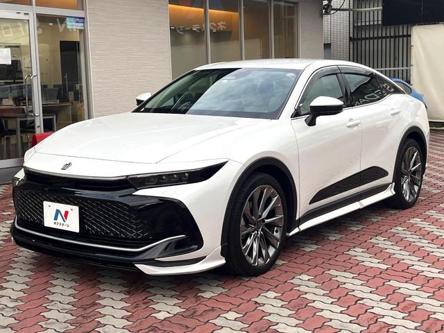 クラウンクロスオーバー Ｇアドバンスド・レザーパッケージ　ＧＲエアロ（Ｆ／Ｓ／Ｒ／リアスホ）　フロマージュ内装　フロマージュ革シート　１オーナー　禁煙車　４眼ＬＥＤヘッド　純正２１インチＡＷ　シートベンチレーション　シートメモリ　パノラミックビュー　ＥＴＣ（24枚目）