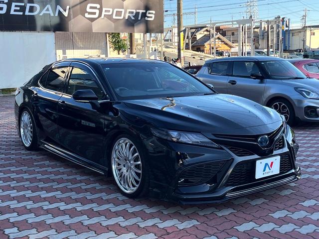 カムリ WS 後期 GRエアロ(F/S/R/リアスポ) BLITZマフラー BLITZ車高調 パノラミックビュー カラーHUD アクセサリーコンセント ロルフハルトゲ20インチAW 禁煙車 ディスプレイオーディオ(16枚目)