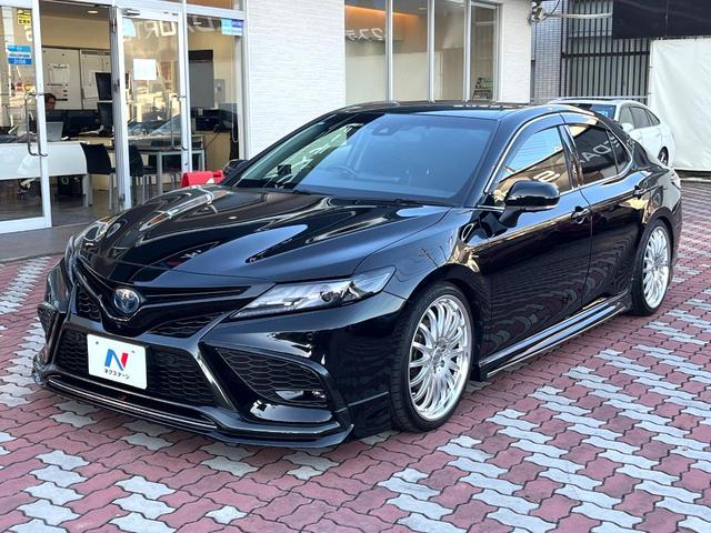 カムリ WS 後期 GRエアロ(F/S/R/リアスポ) BLITZマフラー BLITZ車高調 パノラミックビュー カラーHUD アクセサリーコンセント ロルフハルトゲ20インチAW 禁煙車 ディスプレイオーディオ(25枚目)