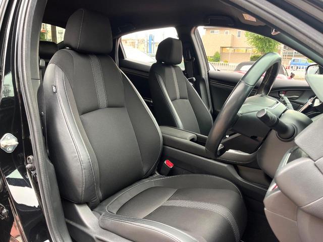 シビック ハッチバック 後期 6MT 禁煙車 ホンダセンシング 純正18インチアルミ LEDヘッド アダプティブクルーズコントロール シートヒーター 純正SDナビ バックカメラ スポーツペダル パワーシート ワンオーナー(8枚目)