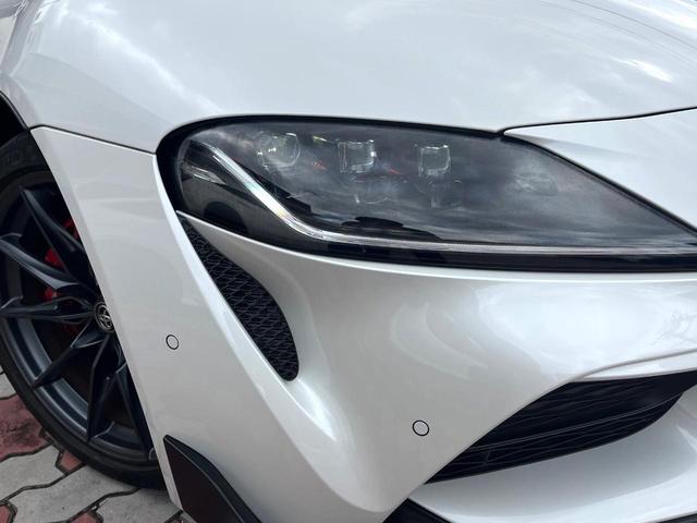 スープラ RZ 改良後 6MT 3.0L直6ターボ 387馬力 タン革シート タンツートン革巻きステアリング 純正19インチダークメタリック塗装AW JBLサウンド 6灯式LEDヘッド 禁煙車 1オーナー ETC(12枚目)