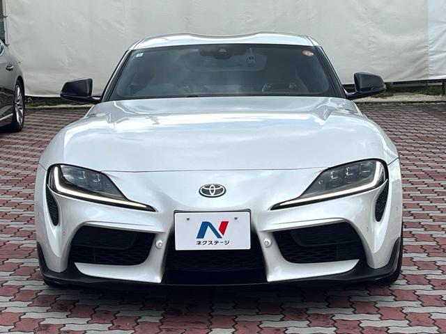 スープラ RZ 改良後 6MT 3.0L直6ターボ 387馬力 タン革シート タンツートン革巻きステアリング 純正19インチダークメタリック塗装AW JBLサウンド 6灯式LEDヘッド 禁煙車 1オーナー ETC(14枚目)