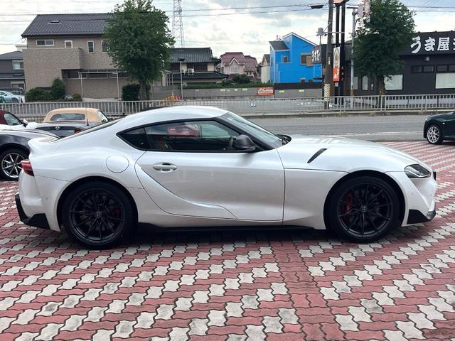 スープラ RZ 改良後 6MT 3.0L直6ターボ 387馬力 タン革シート タンツートン革巻きステアリング 純正19インチダークメタリック塗装AW JBLサウンド 6灯式LEDヘッド 禁煙車 1オーナー ETC(21枚目)