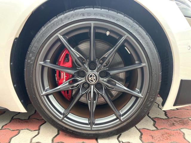 スープラ RZ 改良後 6MT 3.0L直6ターボ 387馬力 タン革シート タンツートン革巻きステアリング 純正19インチダークメタリック塗装AW JBLサウンド 6灯式LEDヘッド 禁煙車 1オーナー ETC(29枚目)