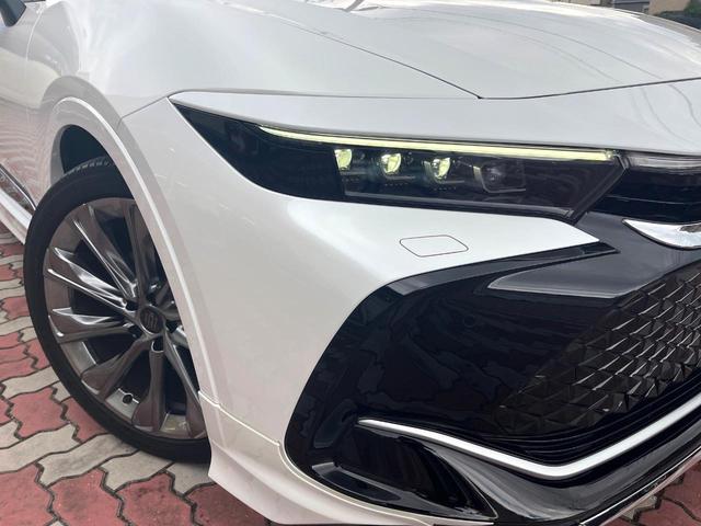 クラウンクロスオーバー Gアドバンスド・レザーパッケージ モデリスタエアロ(F/S/R) モデリスタクールシャインキット 禁煙車 1オーナー 4眼LEDヘッド 純正21インチAW 黒革 シートベンチレーション ディスプレイオーディオ パノラミックビュー(12枚目)