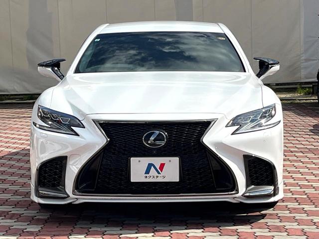 ＬＳ ＬＳ５００　Ｆスポーツ　ＴＲＤエアロ（Ｆ／Ｓ／Ｒ／リアスポ／ミラーカバー＆スポーツマフラー）　ツインターボ　４ＷＤ　禁煙車　赤革　シートベンチレーション　全席シートヒーター　全席パワーシート　純正２０インチＡＷ　ＥＴＣ（2枚目）