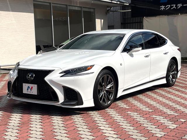ＬＳ ＬＳ５００　Ｆスポーツ　ＴＲＤエアロ（Ｆ／Ｓ／Ｒ／リアスポ／ミラーカバー＆スポーツマフラー）　ツインターボ　４ＷＤ　禁煙車　赤革　シートベンチレーション　全席シートヒーター　全席パワーシート　純正２０インチＡＷ　ＥＴＣ（9枚目）
