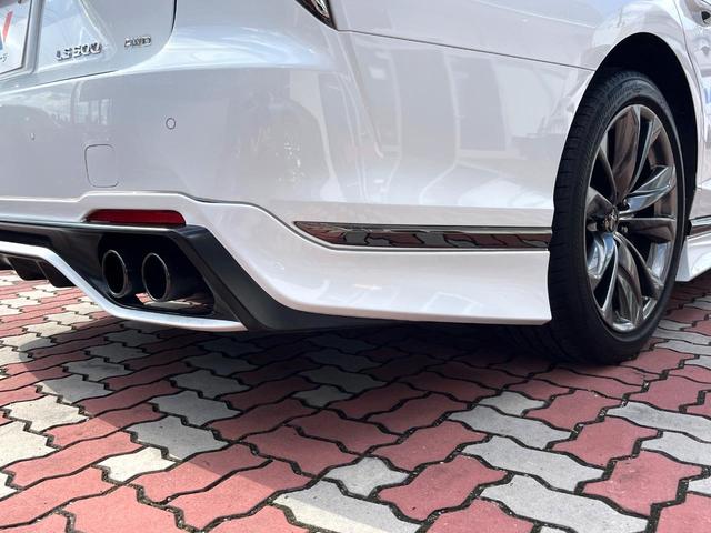 ＬＳ ＬＳ５００　Ｆスポーツ　ＴＲＤエアロ（Ｆ／Ｓ／Ｒ／リアスポ／ミラーカバー＆スポーツマフラー）　ツインターボ　４ＷＤ　禁煙車　赤革　シートベンチレーション　全席シートヒーター　全席パワーシート　純正２０インチＡＷ　ＥＴＣ（35枚目）